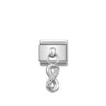 Composable Classic Link Silver Pendant Infinity