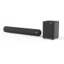 Parrot Speaker Sound Bar + 5.25 Inch Wireless Sub Includes Wall Bracket Black