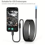 Suitable For Apple Industrial Endoscope 5.5MM/0.21 Inch Lens With A 1.3 MILLION/2 Million Pixel Hard Wire Bendable Micro Camera