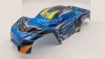 – 1:10 Monster Truck Body – Light Blue Graphic