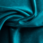 Plush Velvet Bed Throw - Teal