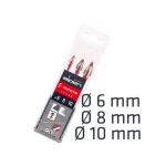Alpen C Protector Drill Bit Set 6 8 10 Mm ALP303003