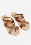 Superbalist Carla Leather Strappy Sandal - Tan