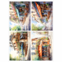 Tear Resistant Deco Print A6 French Cafe