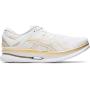 ASICS Men's Metaride Road Running Shoes-white/pure Gold - 7.5