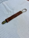 Leather Dummy Clip: Tan