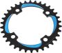 34T 104BCD Aluminum Alloy Single Speed Chainring Mountain Bike Chain