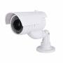 Outdoor Dummy Security Camera Waterproof Virtual Dummy Cctv Camera With Flashing LED Light