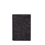 K ikon Aop Passport Holder -black