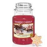 Yankee Candle Scented Candle Frosty Gingerbread Large Jar Candle Burn Time: Up To 150 Hours