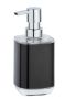 Wenko Mason Soap Dispenser Black/clear
