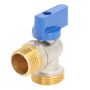 Brass Quarter Turn Valve G1/2 G3/4 Male Thread