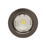 Eurolux - Straight Round Down Light 80MM Gun Metal