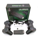 4K Ultra HD Game Stick + 2 X Wireless Controllers Gamepad Set
