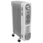 Equation 7 Fin Oil Heater White 1500w