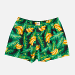 Mens Boxer Shorts - Banana Leaves - L 36-38