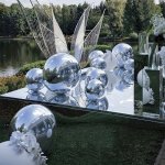 5PCS Silvery Mirror Foil Balloons Wedding Decor Birthday Party Decor Anniversary Decor Graduation Decor Holiday Decor Mother's D