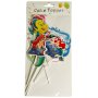 Cake Topper The Little Mermaid Cardboard Set