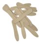 Wooden Padel Wedges- Ice Cream Spoon- 7.4CM- Pack Of 100