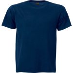 Navy Crew Neck T-Shirt 100% Cotton 160G Size M