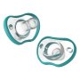 Flexy Pacifier Twin-pack 0-3M - Teal