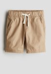 Cotton Shorts - Beige