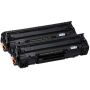 Canon 737 Black Toner Value Pack Deal X 2