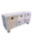 3 Cube Storage Unit With 3 Pine Boxes