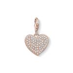Charm Pendant Heart Pav