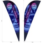 Legend 3M Sharkfin Double-sided Flying Banner Skin