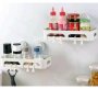 Generic Bathroom Rectangular Shower Shelf Bathroom Storage Caddy Plastic Rack Shelf For Bathroom Plastic Rack Shelf For Bathroom Number Of Shelves - 1