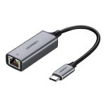 UGreen CM199-50737 Type-c To Gigabit Ethernet Adapter - SILVER-CM199-50737
