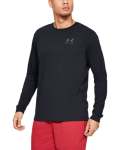 Men's Ua Sportstyle Left Chest Long Sleeve - BLACK-001 Md