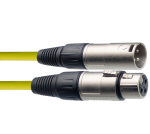 FTS C-10M-YL Xlr Male -xlr Female Microphone Cable 10M Yellow