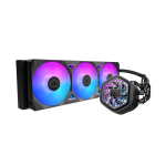Cooler Master Masterliquid Atmos II 360MM Radiator Supports Intel Lga 1851 1700 1200 1150 1151 1155 1156 & Amd AM5 AM4-MLX