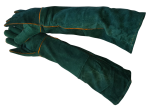 16" Green Lined Shoulder Glove - Green