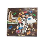Billionaire Monopoly Inspired Art Piece