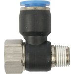 Aircraft Pu Hose Fitting Tee 8MM X 1 8"F X 1 8"M