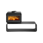 Cute 1200 Closed Combustion Freestanding Fireplace