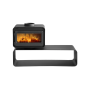 Cute 1200 Closed Combustion Freestanding Fireplace