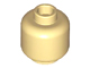 Parts Minifigure- Head Plain - Hollow Stud 3626C - Tan