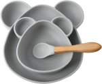 Silicone Baby Feeding Set Silicone Mixing Bowl