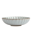 Textured Ceramic Serving Bowl 20CM - None Grey