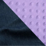 Extra Large Weighted Blanket - Lilac / Denim / Colour