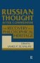 Russian Thought After Communism: The Rediscovery Of A Philosophical Heritage - The Rediscovery Of A Philosophical Heritage   Hardcover
