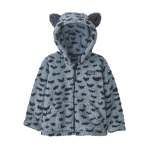 Baby Furry Friends Hoody - - Snowy:light Plume Grey 6-12M