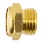 AirCraft Muffler Brass Flat 1/4" Male