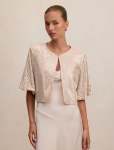 Sasha Sequin Cape - M-l Blush