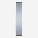 Emerging Creatives Geo Skinny Sleek Mirror - Smoke