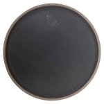 Ceramic Plate Black 21CM X 21CM